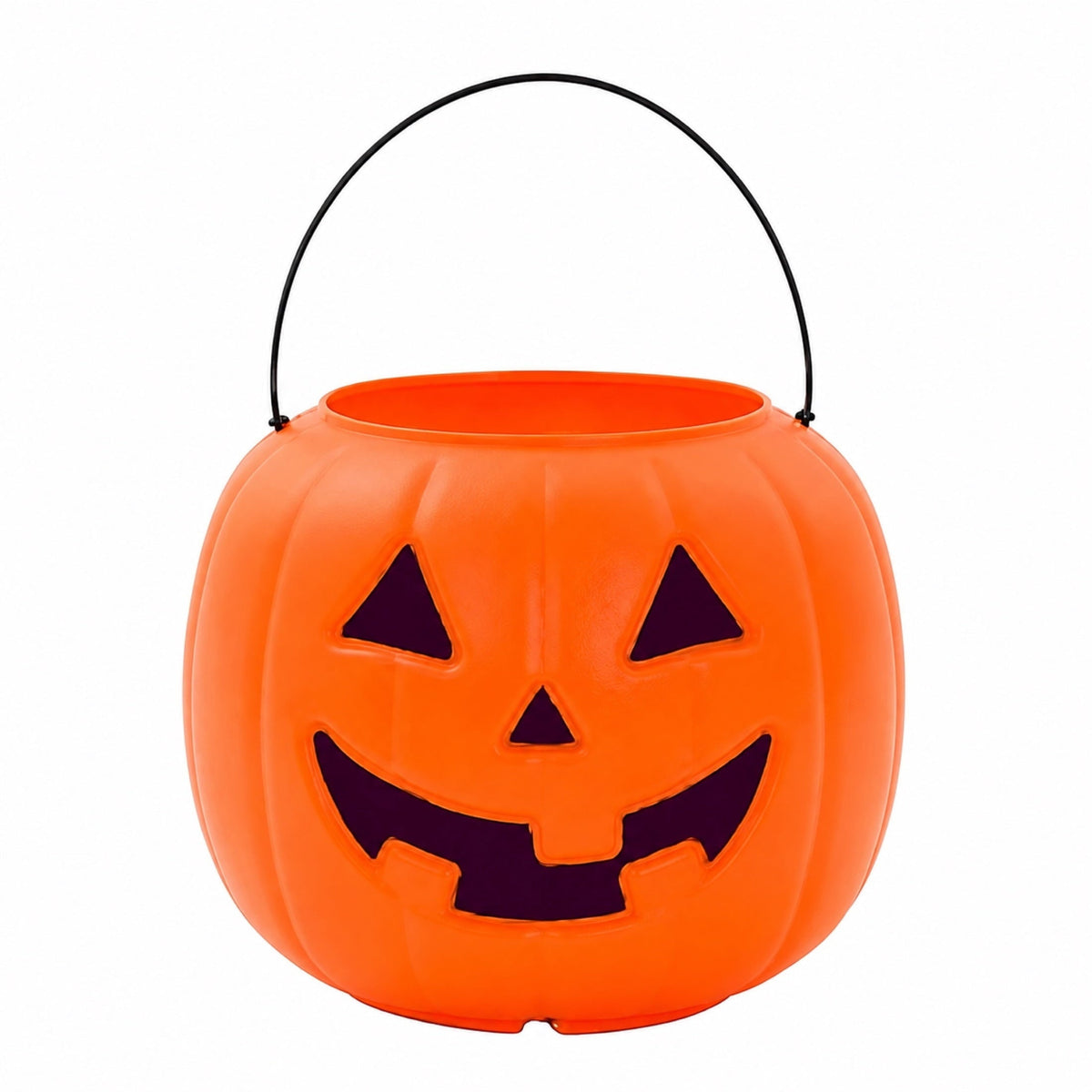 Way To Celebrate 30-Count 8 in Orange Plastic Jack-o'-Lantern Pumpkin Buckets
