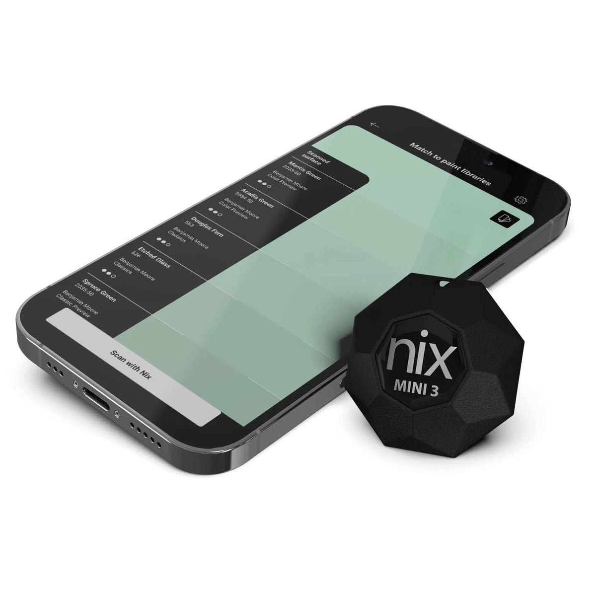 Nix Mini 3 Color Sensor Portable Color Matching Tool