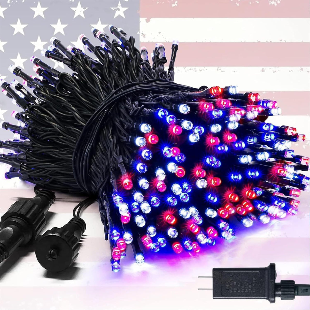 66FT 200 LED Halloween Lights, Halloween Lights Outdoor with 8 Lighting Modes, Waterproof Halloween String Lights for Ch