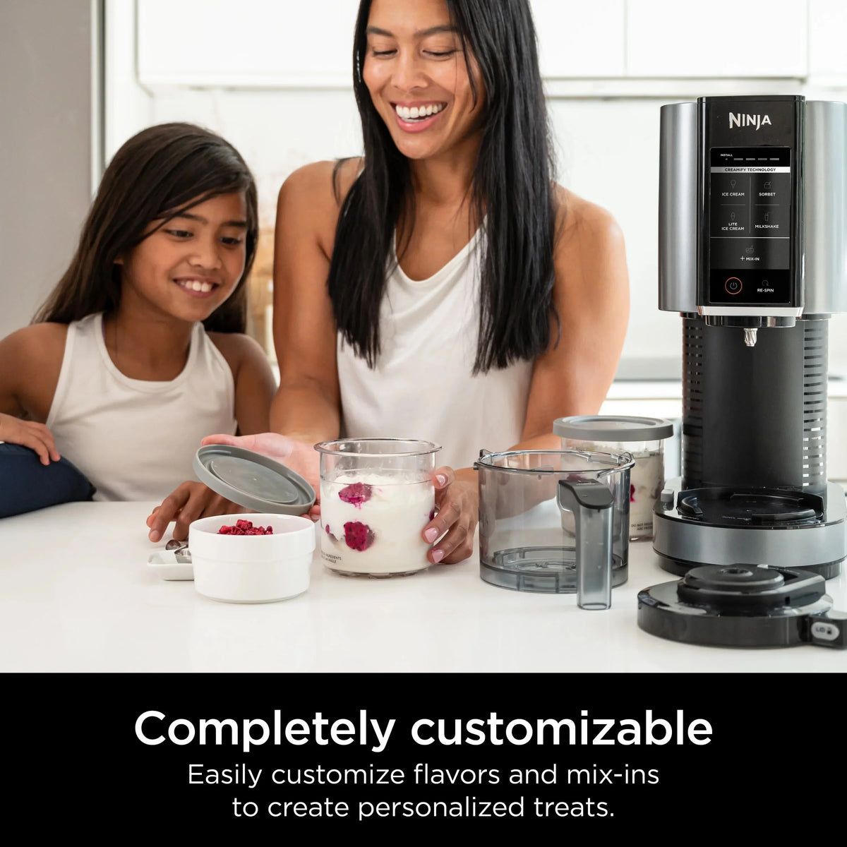 Ninja CREAMi Ice Cream Maker With 2 Pints And 5 One-Touch Programs - NC300