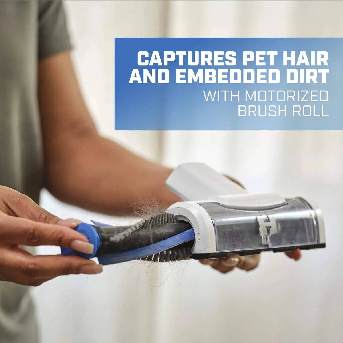 HART 20-Volt Cordless Hand Vacuum Kit With Motorized Brush Roll - HPHV34B