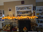 AGCAN 3 Pack Maple Leaf String Light, Total 60 LED 30Ft Artificial Fall Decor Leaf Light USB Operated Centerpiece Table