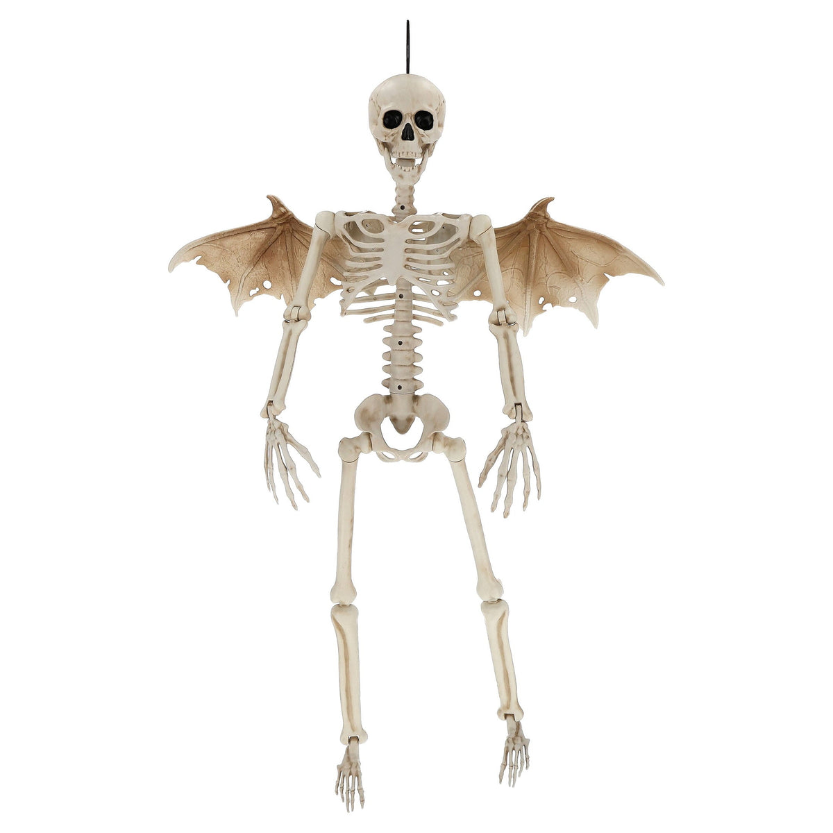 Faux Posable Winged Skeleton, 36", Halloween by Way To Celebrate