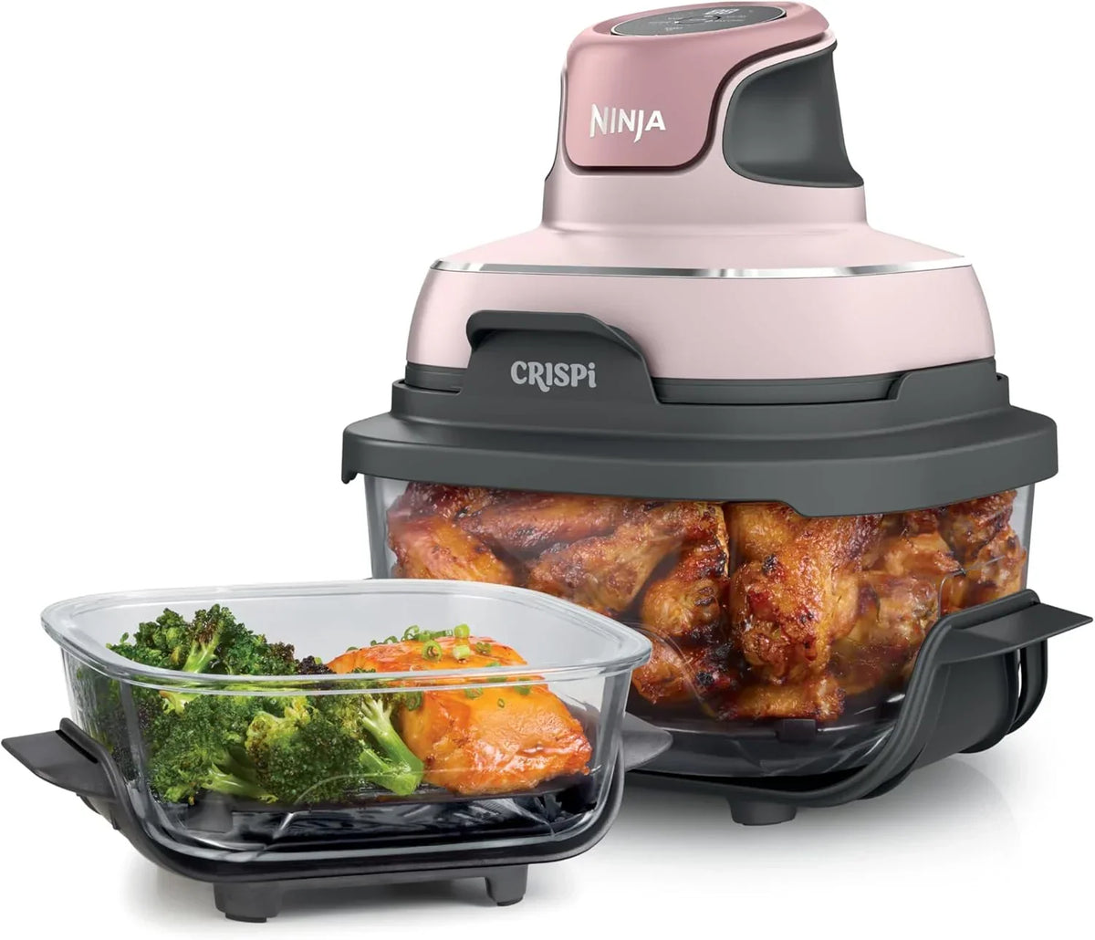 Ninja Air Fryer Cooking System, 4 Gallon, 6 Glass Containers - Crispi PowerPod