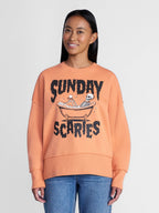Women's Halloween Salem Book Club Graphic Fleece from Way to Celebrate, Sizes S-4X