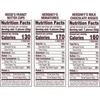 Hershey's and Reese's Assorted Chocolate Flavored, Halloween Candy Party Pack, 35 oz