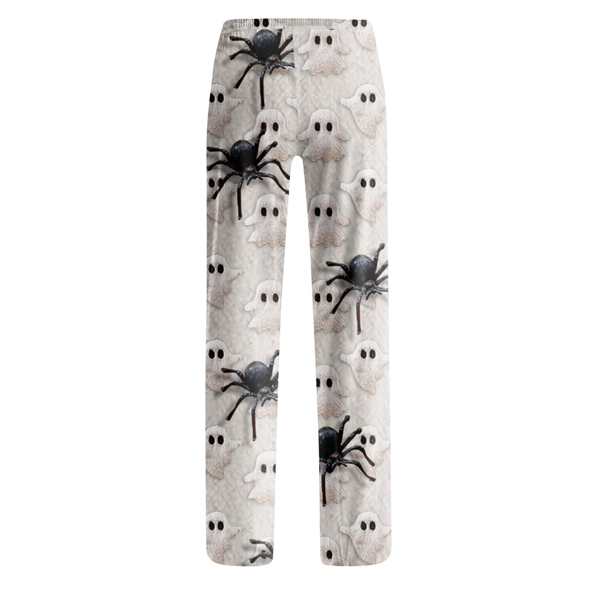 Hearthz Halloween Flannel Pajama Pants Women Plush Fuzzy Pajama Pants for Women Plaid Warm Cozy Pj Bottoms Lounge Pants