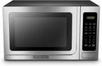 BLACK+DECKER 1.4 Cu Ft 1000 Watt Countertop Microwave Oven, Stainless Steel