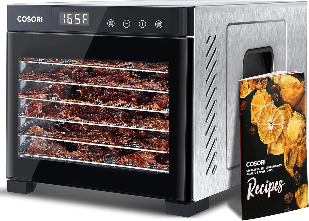 COSORI Food Dehydrator With 6.5 Inch Drying Space, 600W