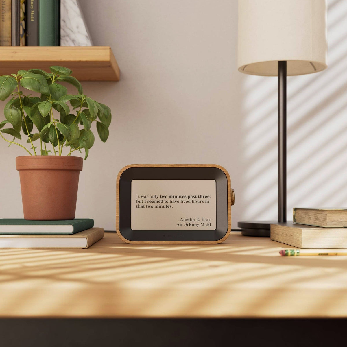 Author Clock - Small