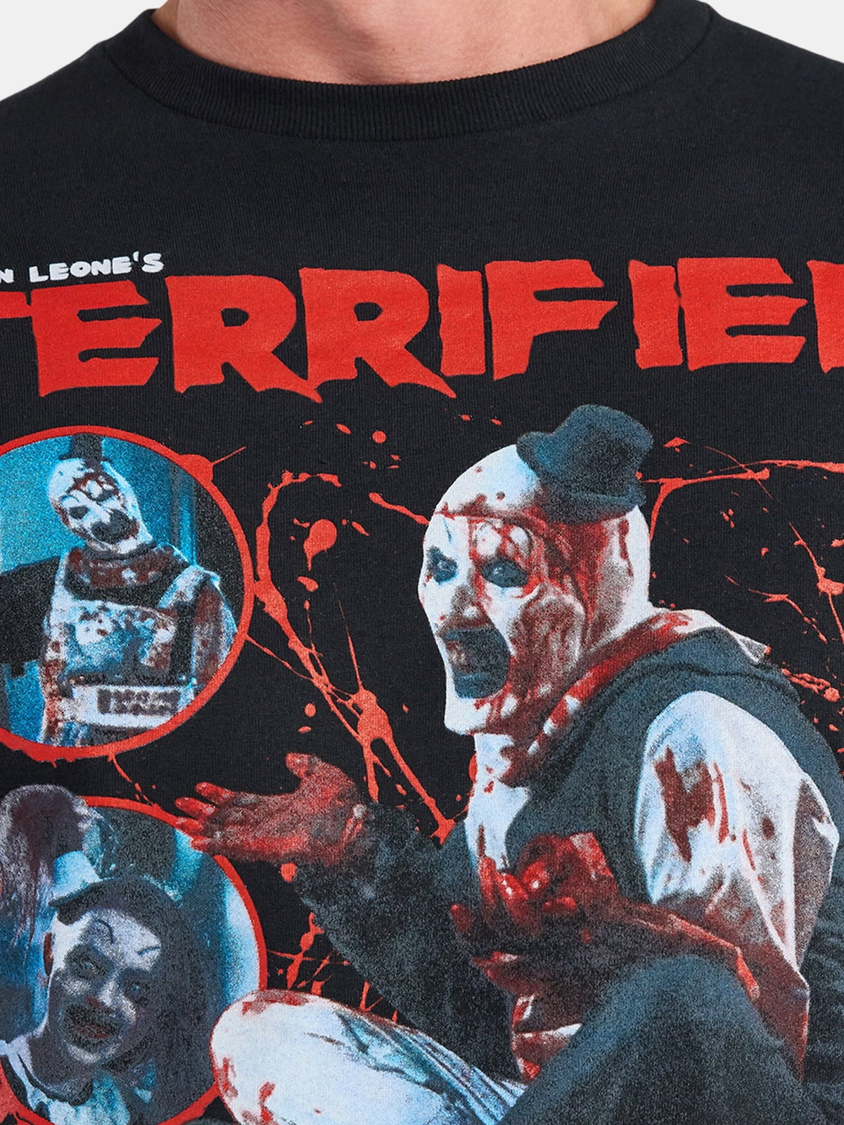 Terrifier Men's and Big Men's Graphic Tee with Short Sleeves, Sizes S-3XL