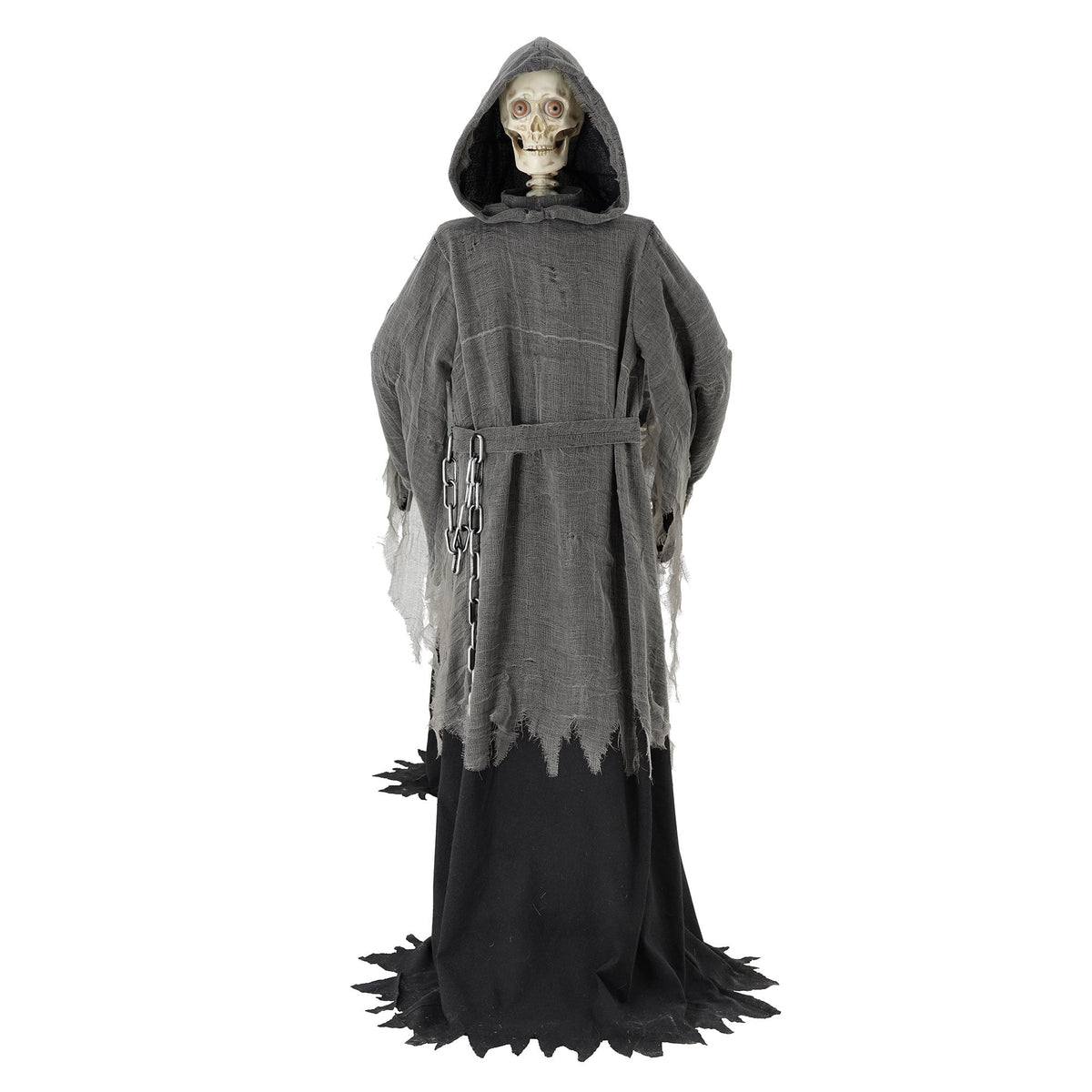Way To Celebrate 5 ft LED Skeleton Reaper Duo Carrying Coffin Halloween Outdoor Decor