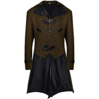 Men LYXSSBYX Mens Jackets Fall Fashion Halloween Men's Costume Men's Mid Length Retro Tuxedo Costume