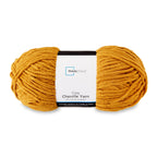 Mainstays Cozy Chenille Yarn, 220 yd, 100% Polyester, Bulky