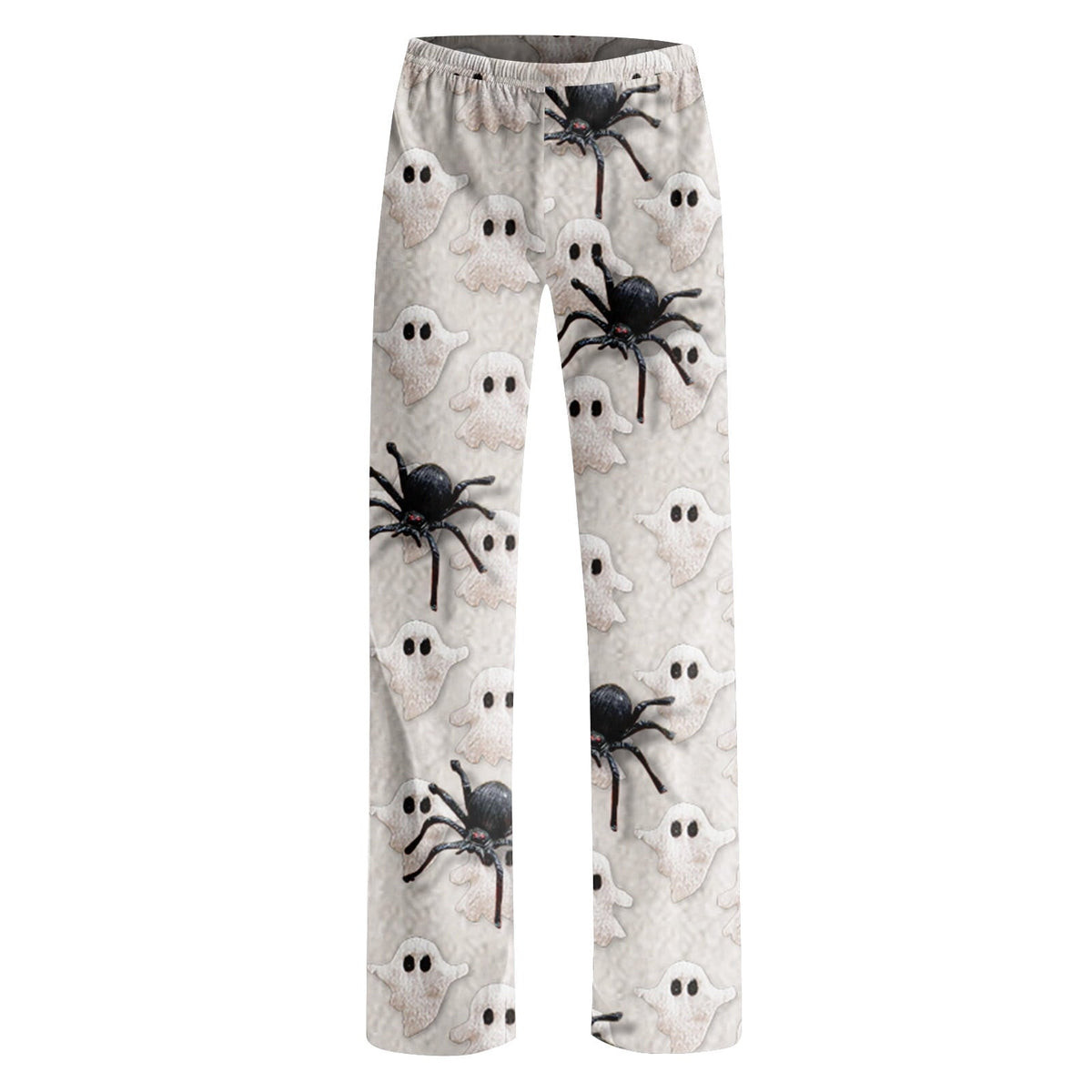 Hearthz Halloween Flannel Pajama Pants Women Plush Fuzzy Pajama Pants for Women Plaid Warm Cozy Pj Bottoms Lounge Pants