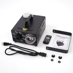 Yexmas 600W Fog Machine with Disco Ball & 8 RGB LED Lights – 2000CFM and Remote Control for Parties, Weddings, Halloween