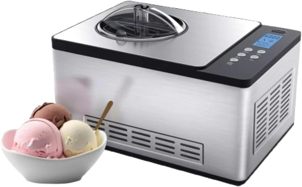 Whynter Rolled Ice Cream Maker With Compressor, 0.5-Quart Stainless Steel - ICR-300SS