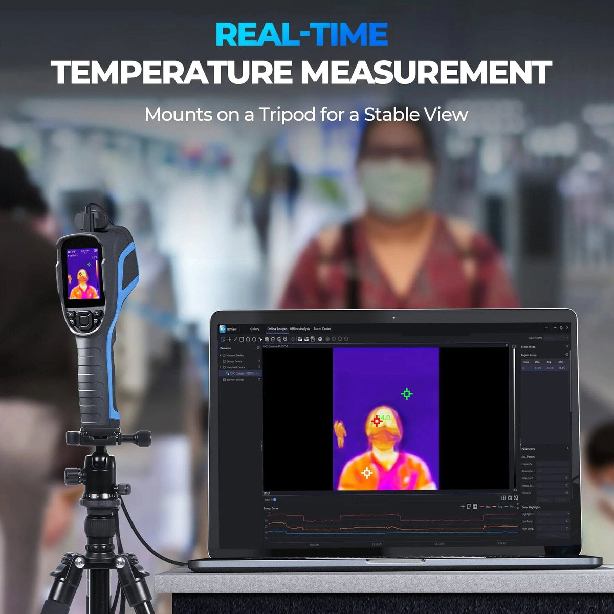 TOPDON 256 x 192 IR Thermal Imaging Camera - TC004