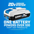 HART 20-Volt Cordless Hand Vacuum Kit With Motorized Brush Roll - HPHV34B