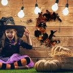 Wiher Halloween Wreaths with Lights for Front Door