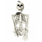 Faux Skeleton Decoration, White, 35", Halloween by Way To Celebrate