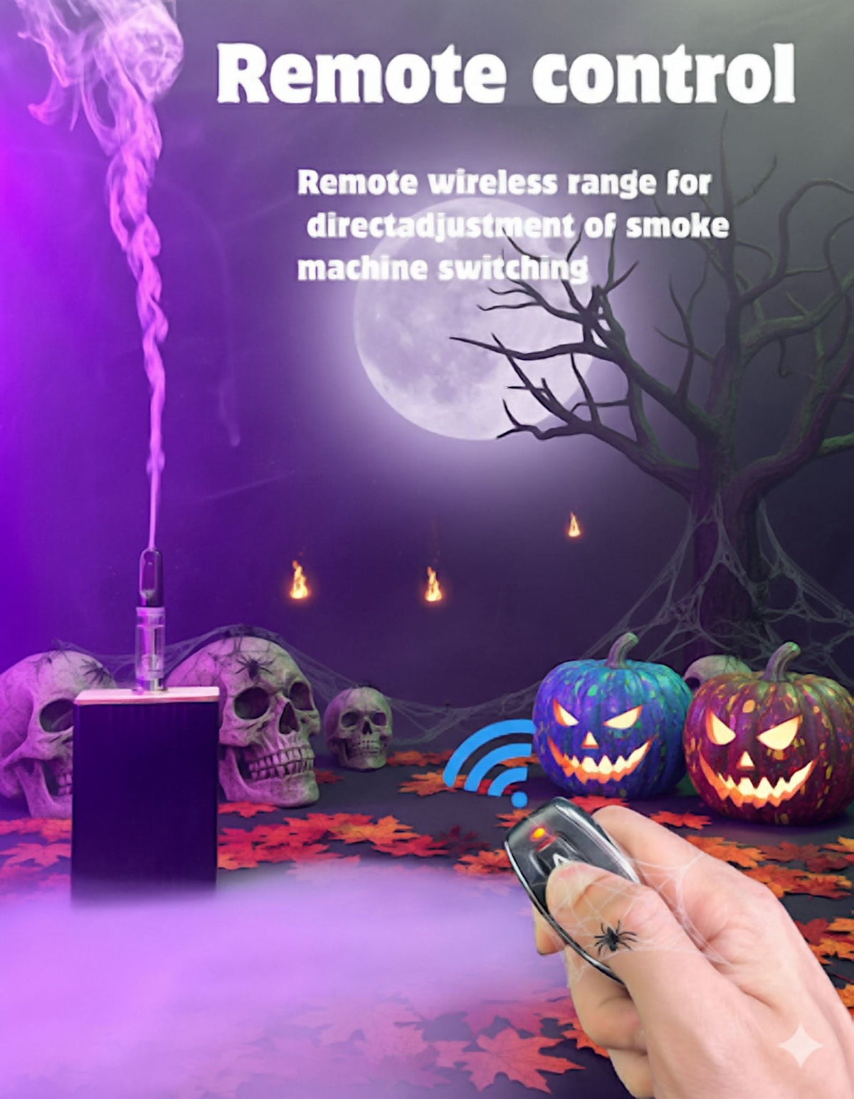 StagesFogger Portable Fog Machine for Photography Cosplay Fog Making Outdoor handheld smoke machine film and television