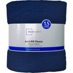 Mainstays 1.5 Yards 100% Polyester Lux Anti-pill Fleece Solids, 60" Wide for Crafts