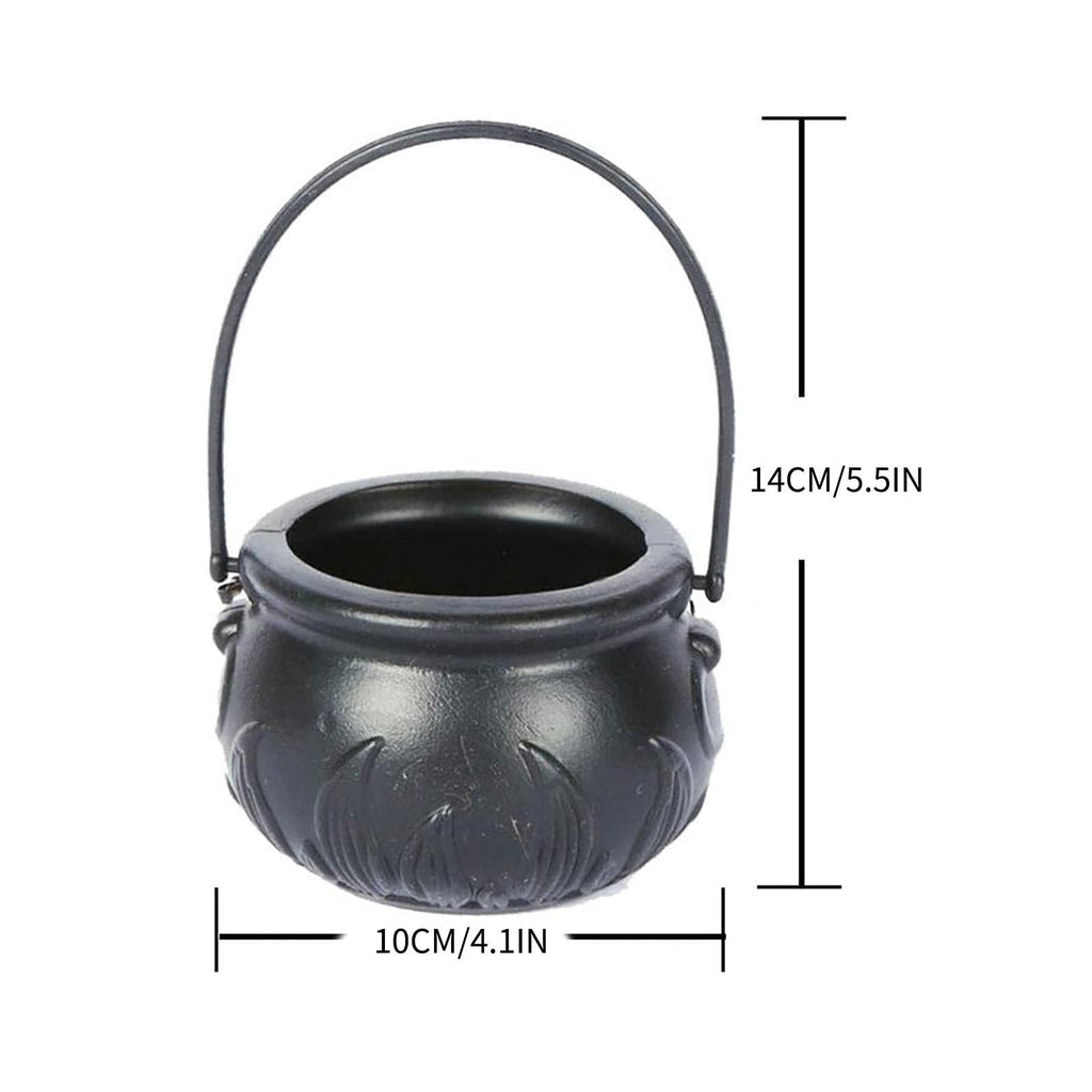 Halloween Decorations Cauldron Mister 12 LED Mist Maker Fogger Cauldron Witch Jar Atomizer Lamp Punch Bowl Candy Fire Fl