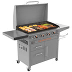 Blackstone ProSeries 4-Burner 36-Inch Griddle Cooking Station With Hood