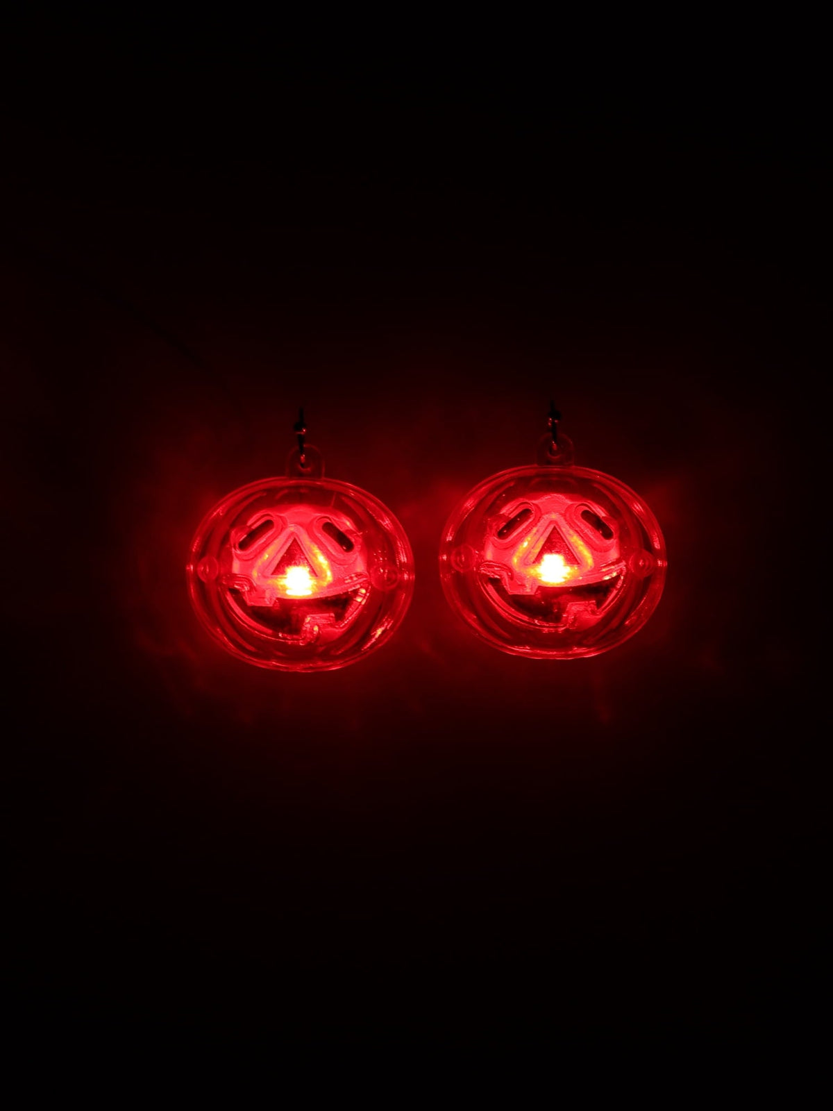 Way to Celebrate Light-up Jack-O-Lantern Halloween Earrings, 1 Pair