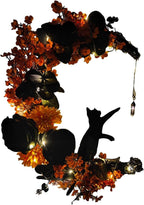 Wiher Halloween Wreaths with Lights for Front Door