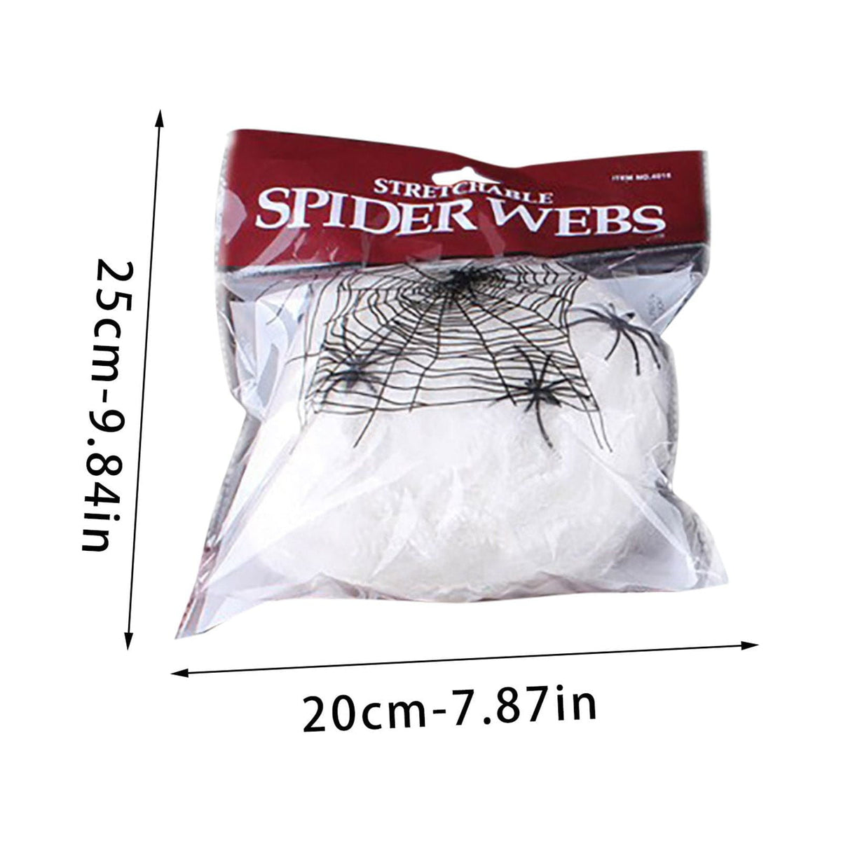 Darzheoy Spider Webs Halloween Decorations, Super Stretch Cobwebs for Halloween Indoor and Outdoor Party Supplies Hallow