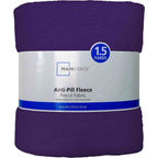 Mainstays 1.5 Yards 100% Polyester Lux Anti-pill Fleece Solids, 60" Wide for Crafts