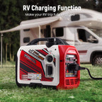 maXpeedingrods 4000 Peak Watt 3200 Running Watt Portable Gas Inverter Generator With Bluetooth App, RV Ready, CO Alarm -