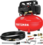 6 Gallon Oil-Free Pancake Air Compressor Kit - 150 PSI