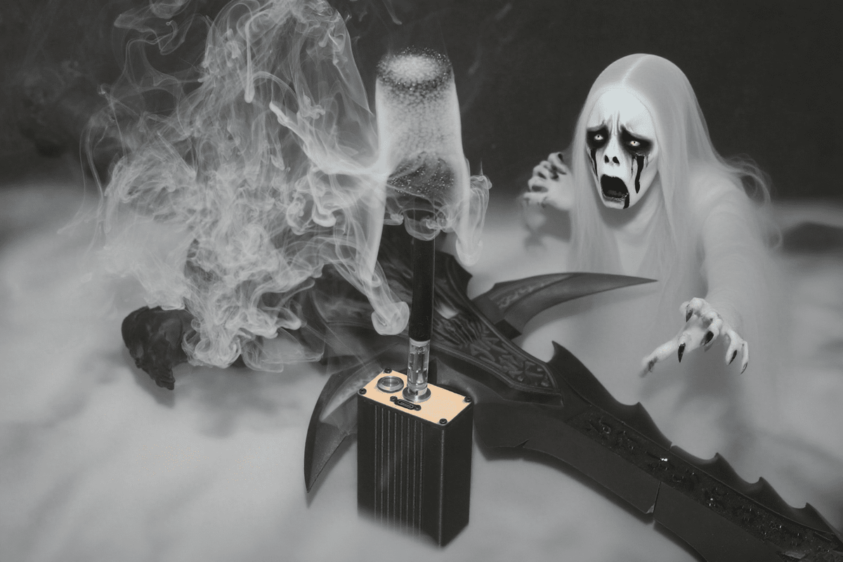 Portable Smoke Machine with Remote Control - fog machine liquid Ideal for Photography, Outdoor Events, Parties, Stage Ef