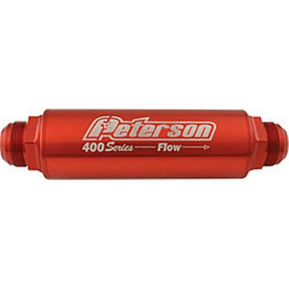 Peterson Fluid 400 Series Inline Oil Filter - 20 AN Fittings, 75 Micron
