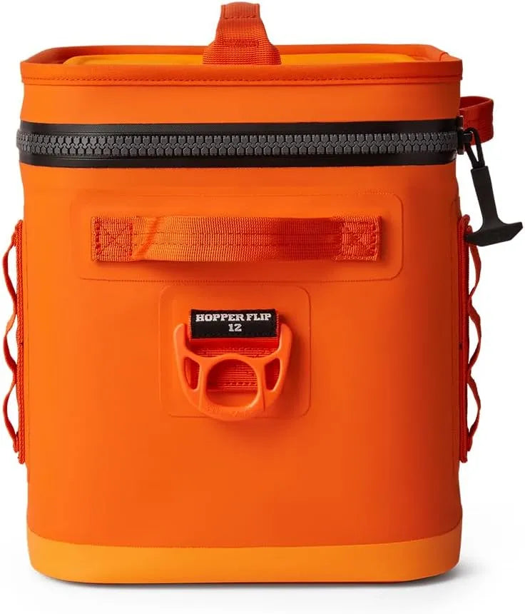 YETI Hopper Flip 12 Portable Soft Cooler, Charcoal, 15 lbs Capacity - Zipper