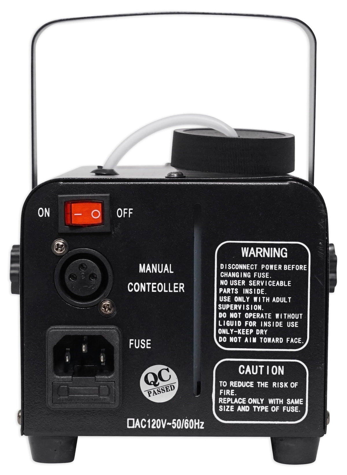 Rockville R700 440W Water-Based Fog Machine, 3000 CFM Output, Wired and Wireless Timer Remotes, for Haunted Houses and E
