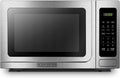 BLACK+DECKER 1.4 Cu Ft 1000 Watt Countertop Microwave Oven, Stainless Steel