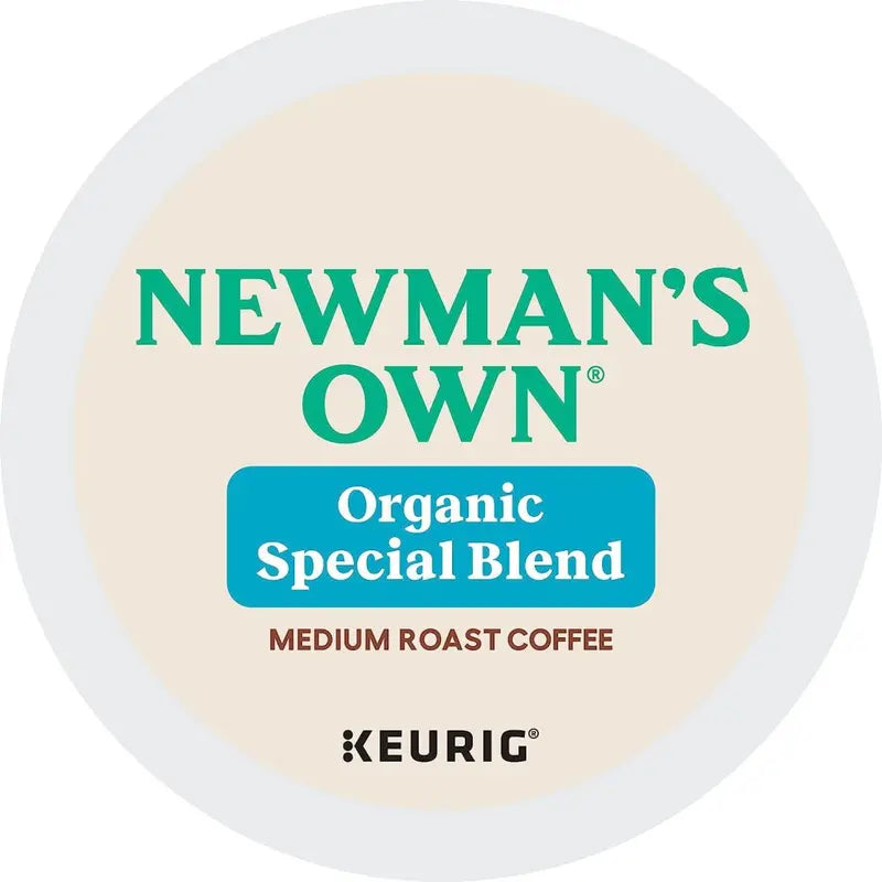 Newman's Own Organics Medium Roast Coffee K-Cup Pods, 96 Count