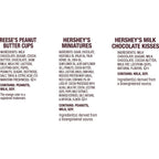 Hershey's and Reese's Assorted Chocolate Flavored, Halloween Candy Party Pack, 35 oz